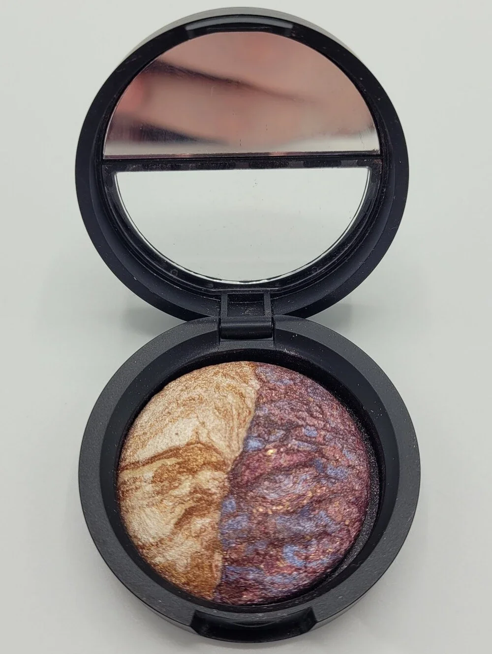 Laura Geller Baked Marble Eyeshadow Duo in Rome / Milan Brand New 0.06 oz/1.8g
